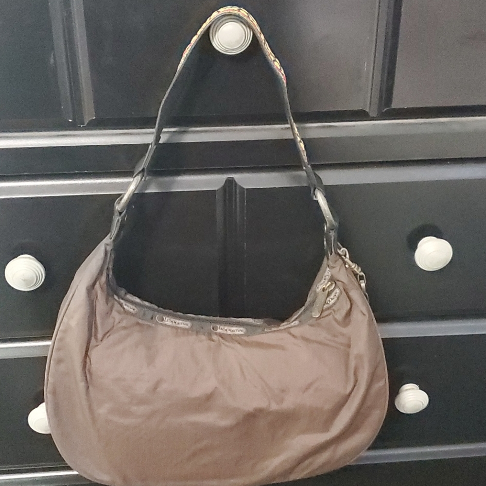 Gently Used - LeSportsac for Gwen Stefani Lamb Hobo Rasta Purse - Picture 2 of 6